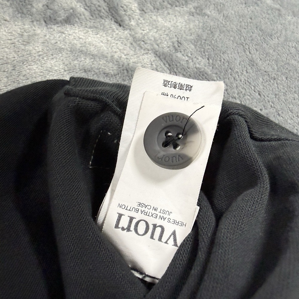 Vuori MacKenzie Shirt Jacket Womens XS/S Black Cotton Button Down VW546 - Picture 10 of 14